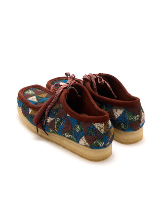 Clarks Multicolour Textile Wallabee Boot Multi 7 3850