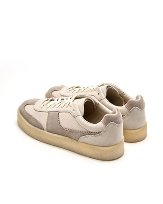 WH0395 Clarks Tor 80 White Crepe Wrapped Sneaker White 51 3748