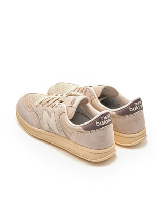 New Balance Bisque  Linen T500 Court Sneakers Tan 8 3853
