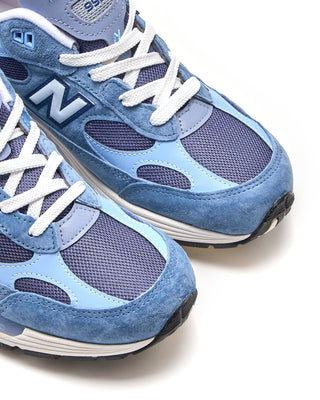 New Balance Dusk Shower Made In Usa 992 Sneakers Blue 6 3861