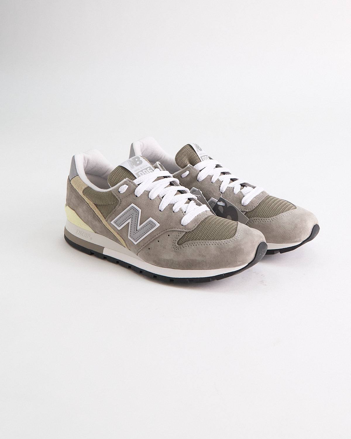 Grey Khaki Made In Usa 996 Sneakers1