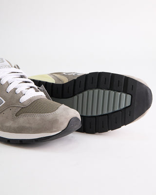 New Balance Grey  Khaki Made In Usa 996 Sneakers Grey  1
