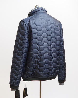 Bugatti Mid Weight Quilted Puffer Jacket Navy 