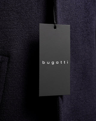 Bugatti Navy Wool Hybrid Car Coat Navy  4