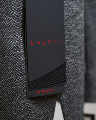 Bugatti Flexcity Herrinbone Stretch Sport Jacket Grey  5