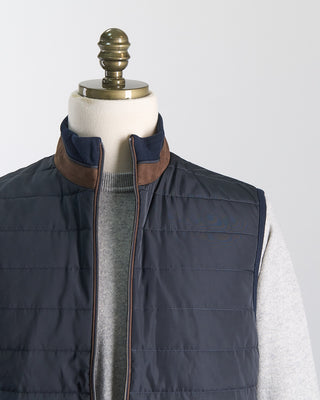 Bugatti Mid Season Quilted Vest Navy 1963