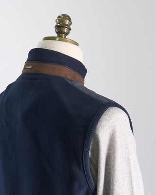 Bugatti Mid Season Quilted Vest Navy 1966