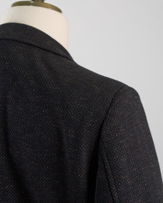 Bugatti Flexcity Comfort Stretch Knit Sport Jacket Navy  Brown 1358