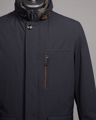 Bugatti Performance Travel Hybrid Fall  Winter Jacket Navy 4 5189