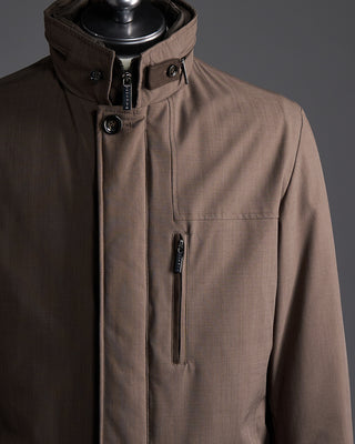 Bugatti Performance Travel Hybrid Fall  Winter Jacket Pewter 14 6377