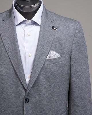 Bugatti Birdseye Jersey Stretch Blazer Light Blue 1 5266