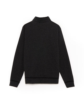 Bugatti Sporty Cotton Jersey Full Zip Sweater Jacket Black 21 4816