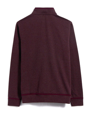 Bugatti Sporty Cotton Jersey Full Zip Sweater Jacket Burgundy 39 32291231