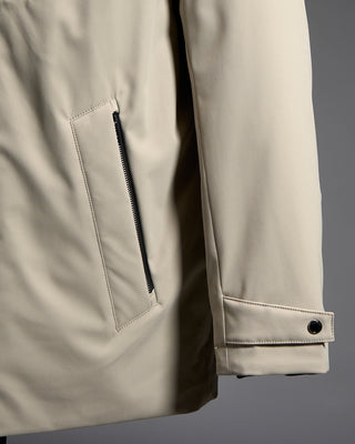 Bugatti Technical Hooded Jacket Beige 6599