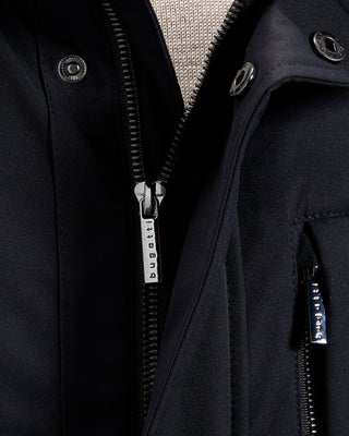 Bugatti Technical Hooded Jacket Navy 4605