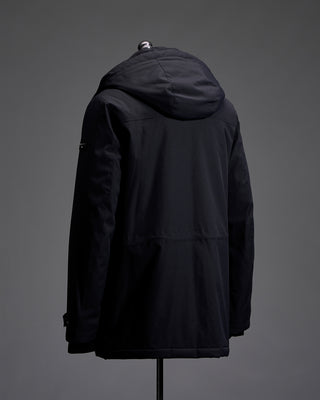 Bugatti Technical Hooded Jacket Navy 4611