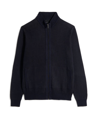 Bugatti Full Zip Sweater Jacket Dark Grey 4239