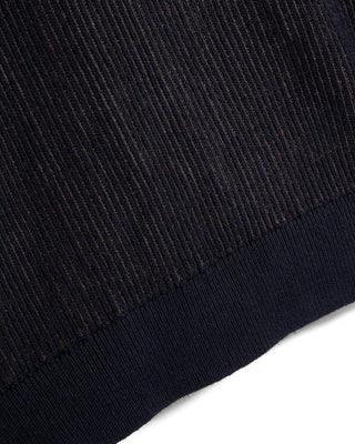 Bugatti Knit Polo Sweater Navy 4218