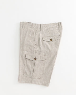 Bugatti Casual Linen Cargo Shorts Beige 