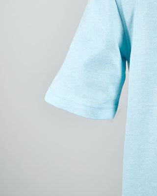 Bugatti Piped Cotton  Linen Pique Polo Mint 1547