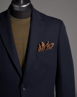 S390240R Bugatti Stretch Jersey Blazer Navy 1 7661