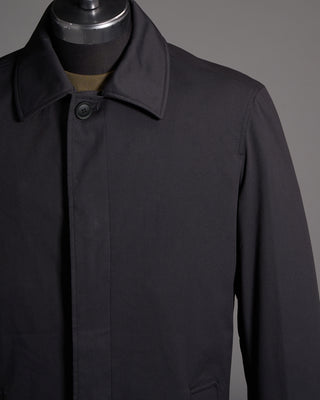Bugatti Classic Cotton Raincoat Navy 4 7649