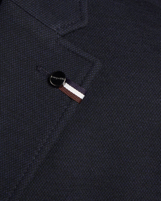 Bugatti Birdseye Jersey Stretch Blazer Blue 6 2569
