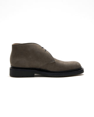Heschung Genet Nubuck Norwegian Welt Chukka Boots Grey 2 3722