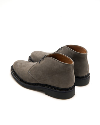 Heschung Genet Nubuck Norwegian Welt Chukka Boots Grey 7 3767
