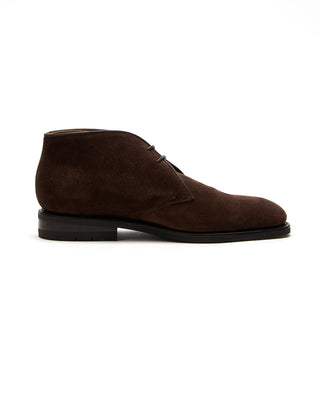 Heschung Murier Ii Hydrovelours Cafe Brown Chukka Boots Brown 1 3709