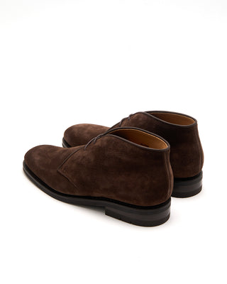 Heschung Murier Ii Hydrovelours Cafe Brown Chukka Boots Brown 5 3778