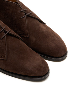 Heschung Murier Ii Hydrovelours Cafe Brown Chukka Boots Brown 6 3779