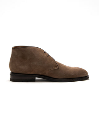 Heschung Murier Ii Hydrovelours Coco Beige Chukka Boots Snuff 1 3713