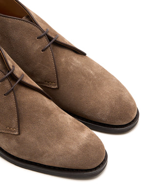 Heschung Murier Ii Hydrovelours Coco Beige Chukka Boots Snuff 4 3775