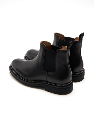 Heschung Tremble Aniline Full Grain Leather Chelsea Boots Black 6 3794