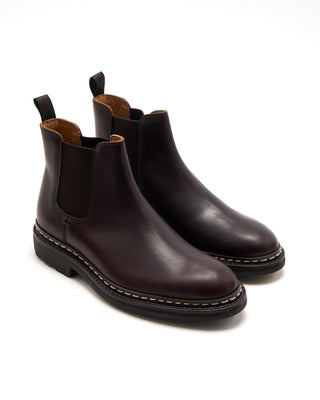 Heschung Tremble Suportlo Waterproof Full Grain Leather Chelsea Boots Brown 3786