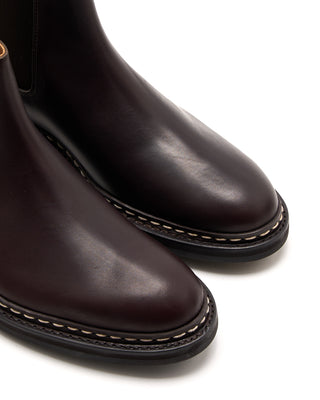 Heschung Tremble Suportlo Waterproof Full Grain Leather Chelsea Boots Brown 4 3787