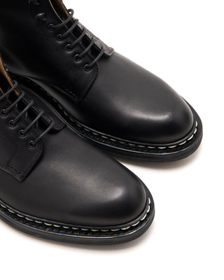 Heschung Hêtre Aniline Full Grain Leather Boots Black 6 3771