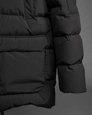 Herno Functional Waterproof Quilted Long Puffer Coat Black 6365
