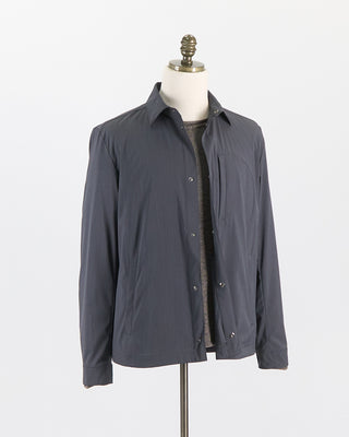 Herno Technical Woven Shirt Jacket Anthracite 0