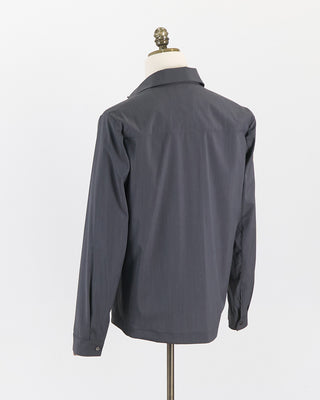 Herno Technical Woven Shirt Jacket Anthracite 0 2