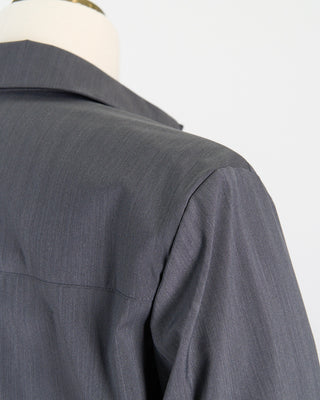 Herno Technical Woven Shirt Jacket Anthracite 0 3