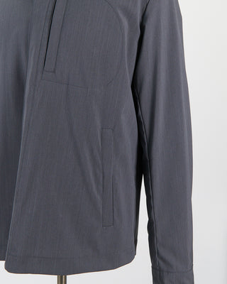 Herno Technical Woven Shirt Jacket Anthracite 0 5