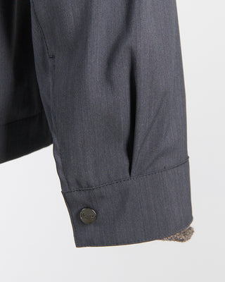 Herno Technical Woven Shirt Jacket Anthracite 0 8