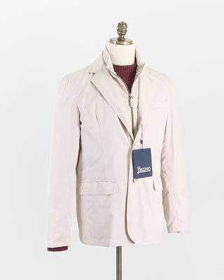 Byron Pressed Nylon Blazer With Detachable Windguard