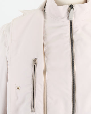 Byron Pressed Nylon Blazer With Detachable Windguard