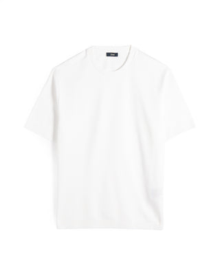 Herno Jersey Knit Effect T Shirt White 2 8315