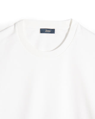Herno Jersey Knit Effect T Shirt White 4 8317