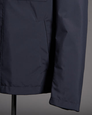 Herno Waterproof Unlined Rain Jacket Navy 4 7639