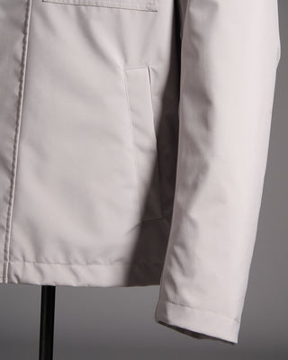 Herno Waterproof Unlined Rain Jacket Stone 11 7554